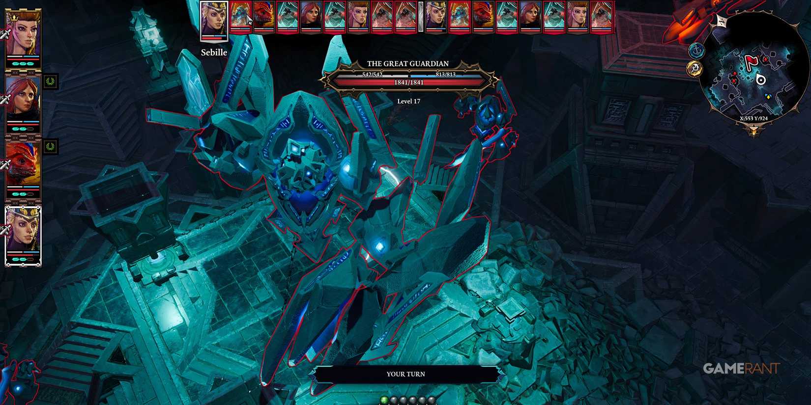 The Great Guardian in the Arena of the Ages in Divinity - Original Sin 2