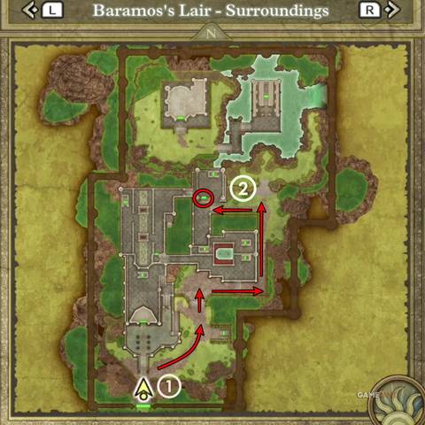 DQ3R-Baramos-Lair-Ste-1-2-Map