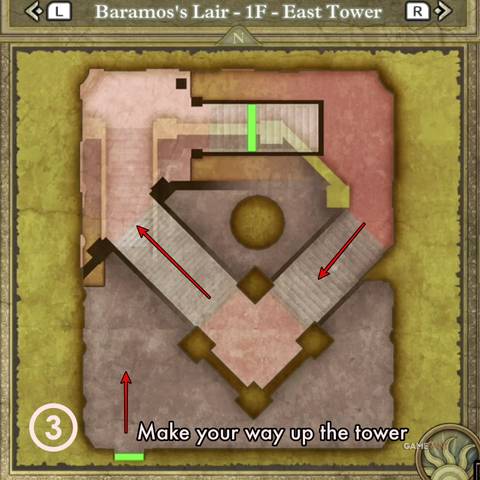 DQ3R-Baramos-Lair-Step-3-Eastewrn-Tower-Map