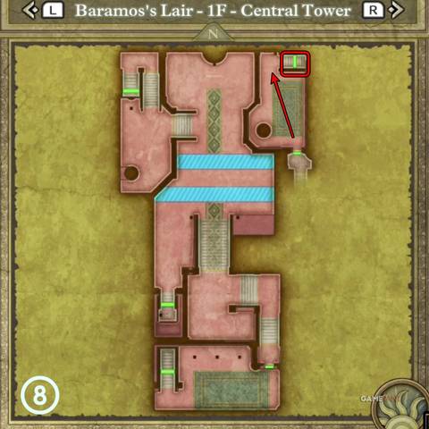 DQ3R-Baramos-Lair-Step-8-Central-Tower-Map