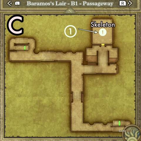 DQ3R-Baramos-Lair-Treasure-B1-Passageway-C-Map