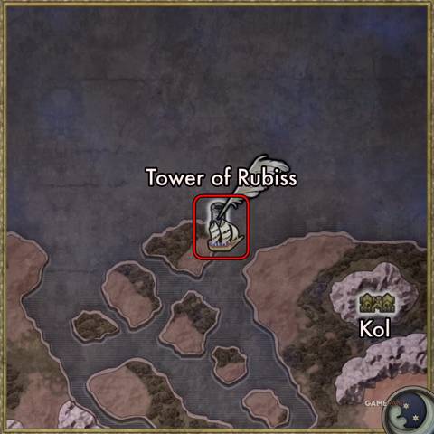 DQ3R-Tower-of-Rubiss-Location-Map
