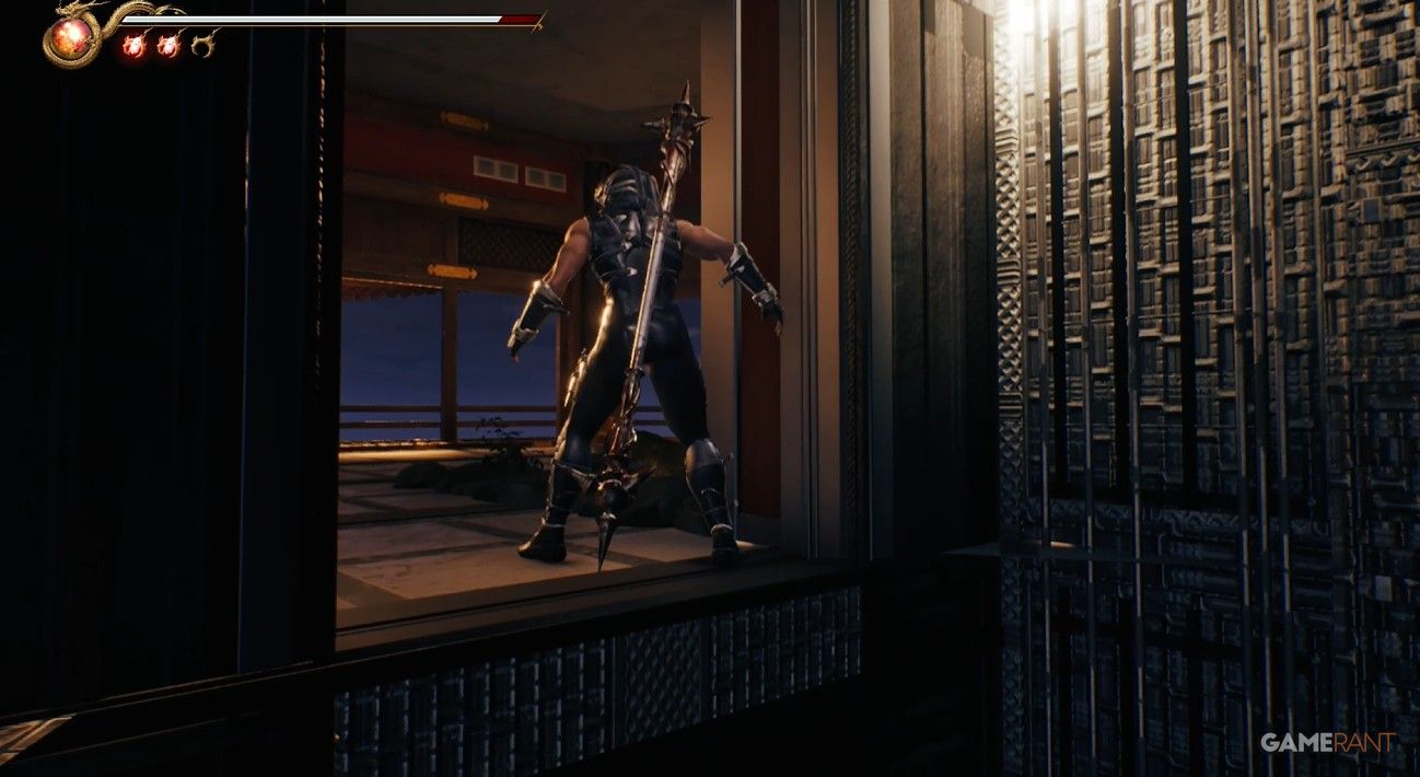 elevator shaft ninja gaiden 2 black