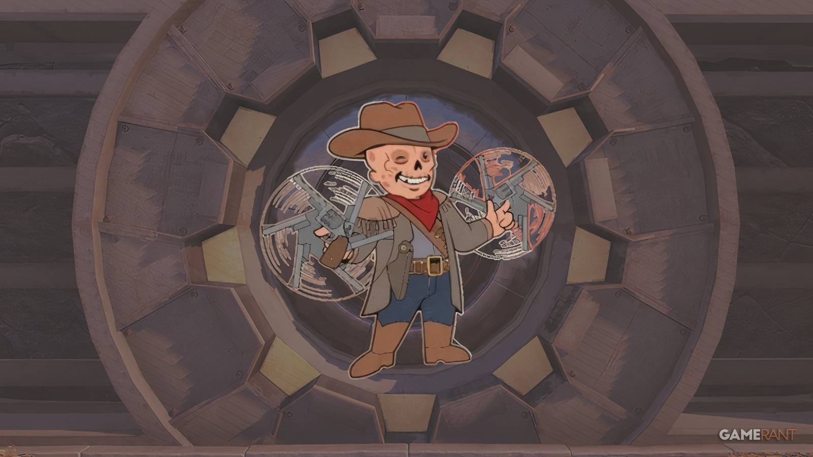 Fallout 76 Vault 76 with Ghoul Playable Character Perk Card edit GAMERANT