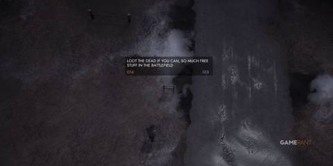 Foxhole Loot the Dead Sign