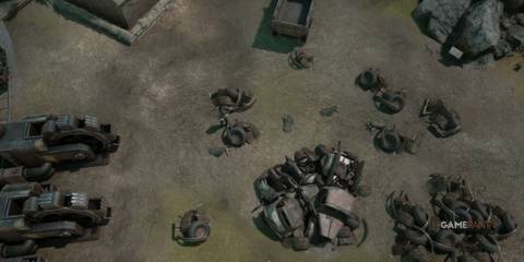 Foxhole Mining In Scrap Field Salvage