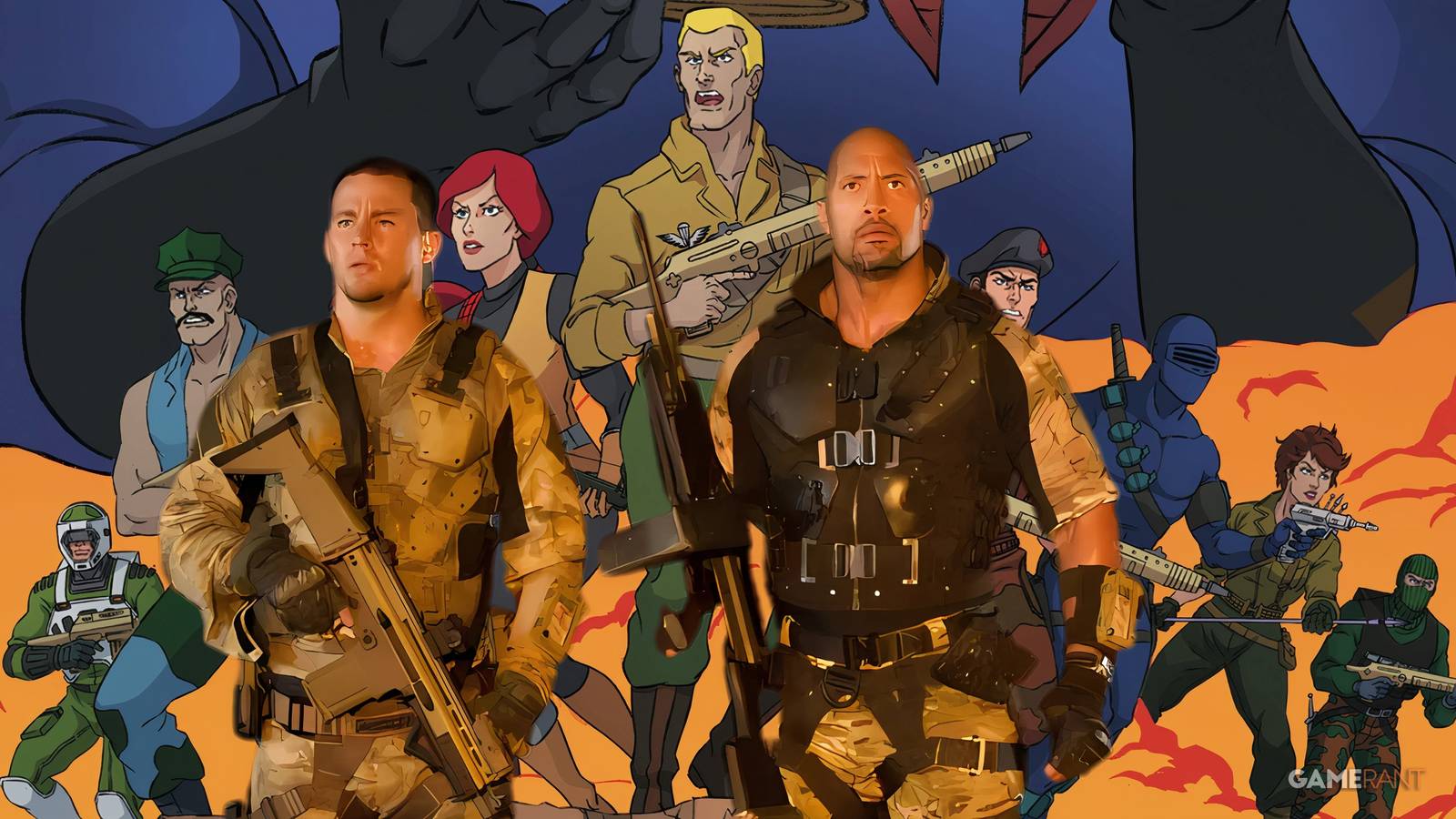 gi joe animated and live action characters