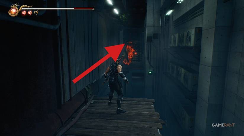 hallway wall run ninja gaiden 2 black