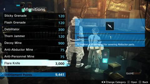 How To Use Flare Knife In Freedom Wars Remastered 2