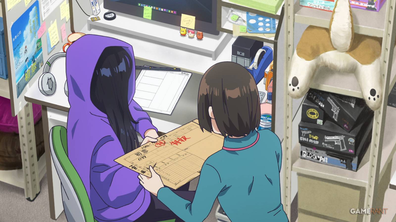 Natsuko Hirose tells a subordinate to re-do their keyframes in Zenshu.