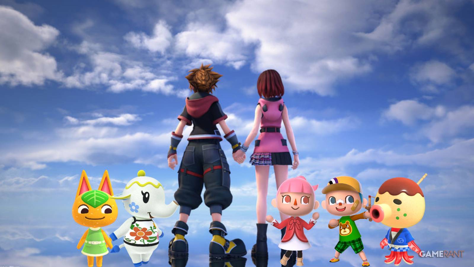 kingdom hearts mobile animal crossing pocket camp