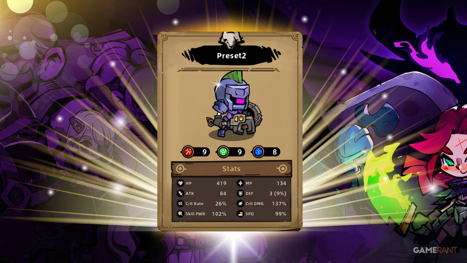 the best build in lost castle 2.