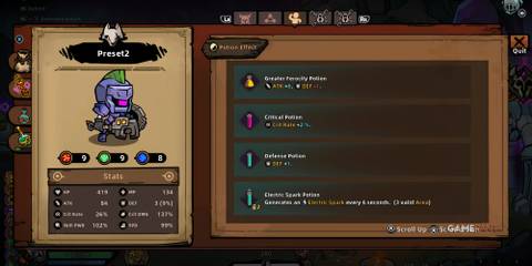 a tank build in lost castle 2.