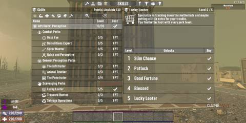 Lucky Looter In 7 Days To Die