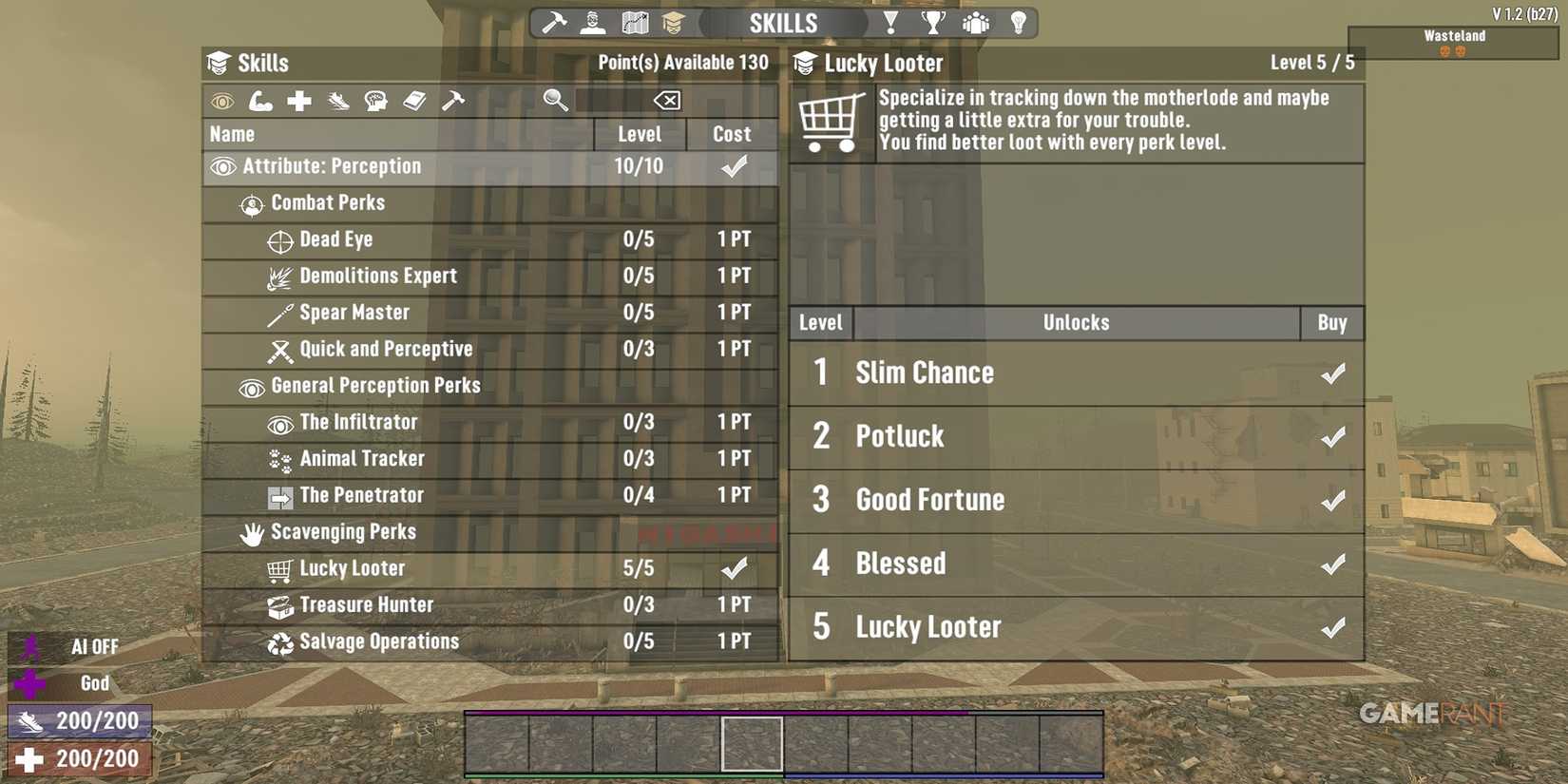 Lucky Looter In 7 Days To Die