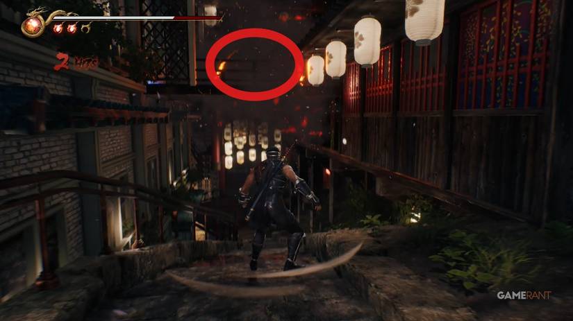 man on bridge ninja gaiden 2 black