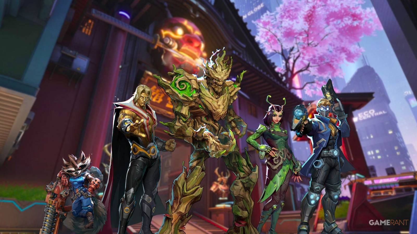 Marvel Rivals Guardians of the Galaxy Composition TheBestWarGames Visual