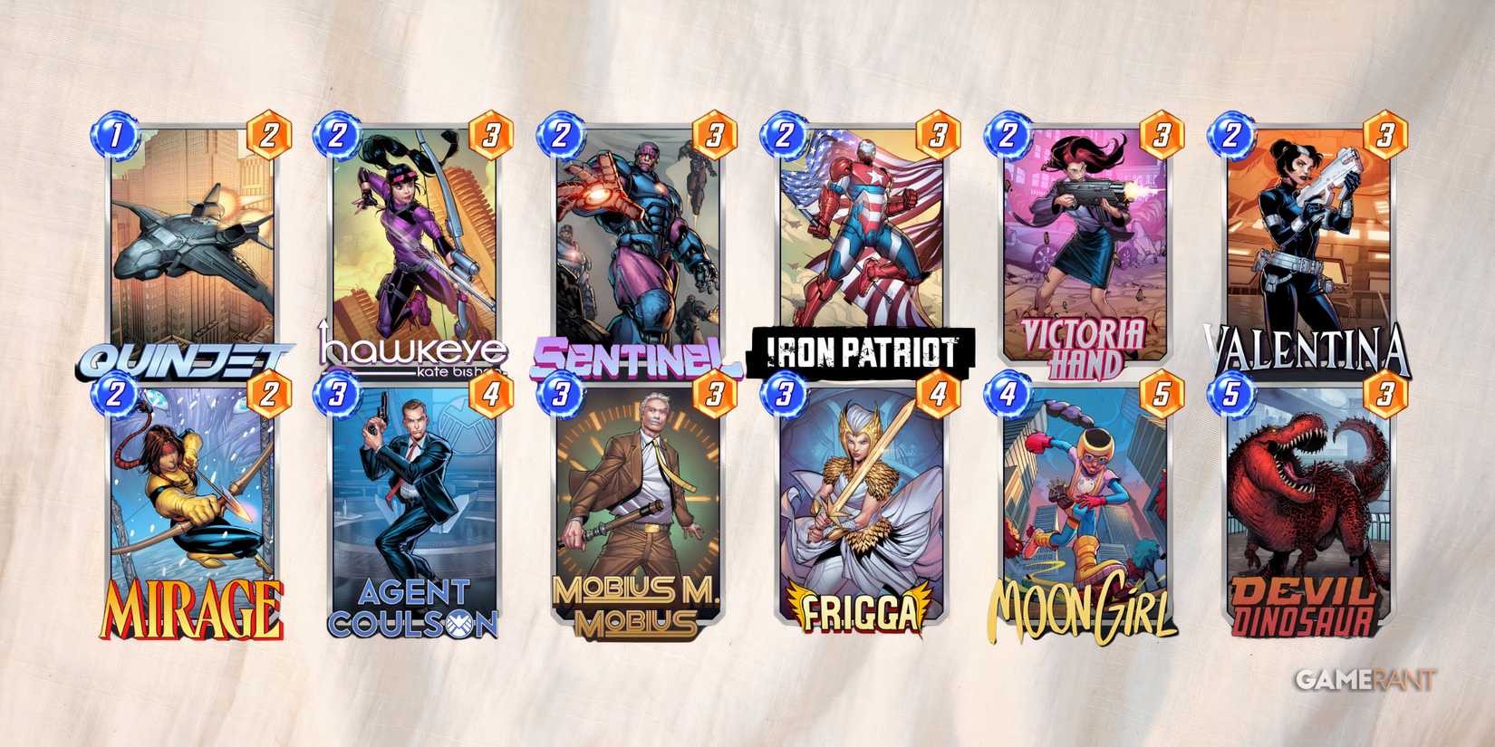 the best deck for iron patriot in marvel snap.