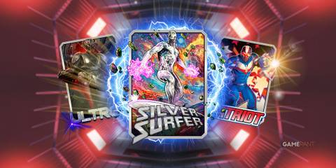 silver surfer, patriot and ultron cards in marvel snap.