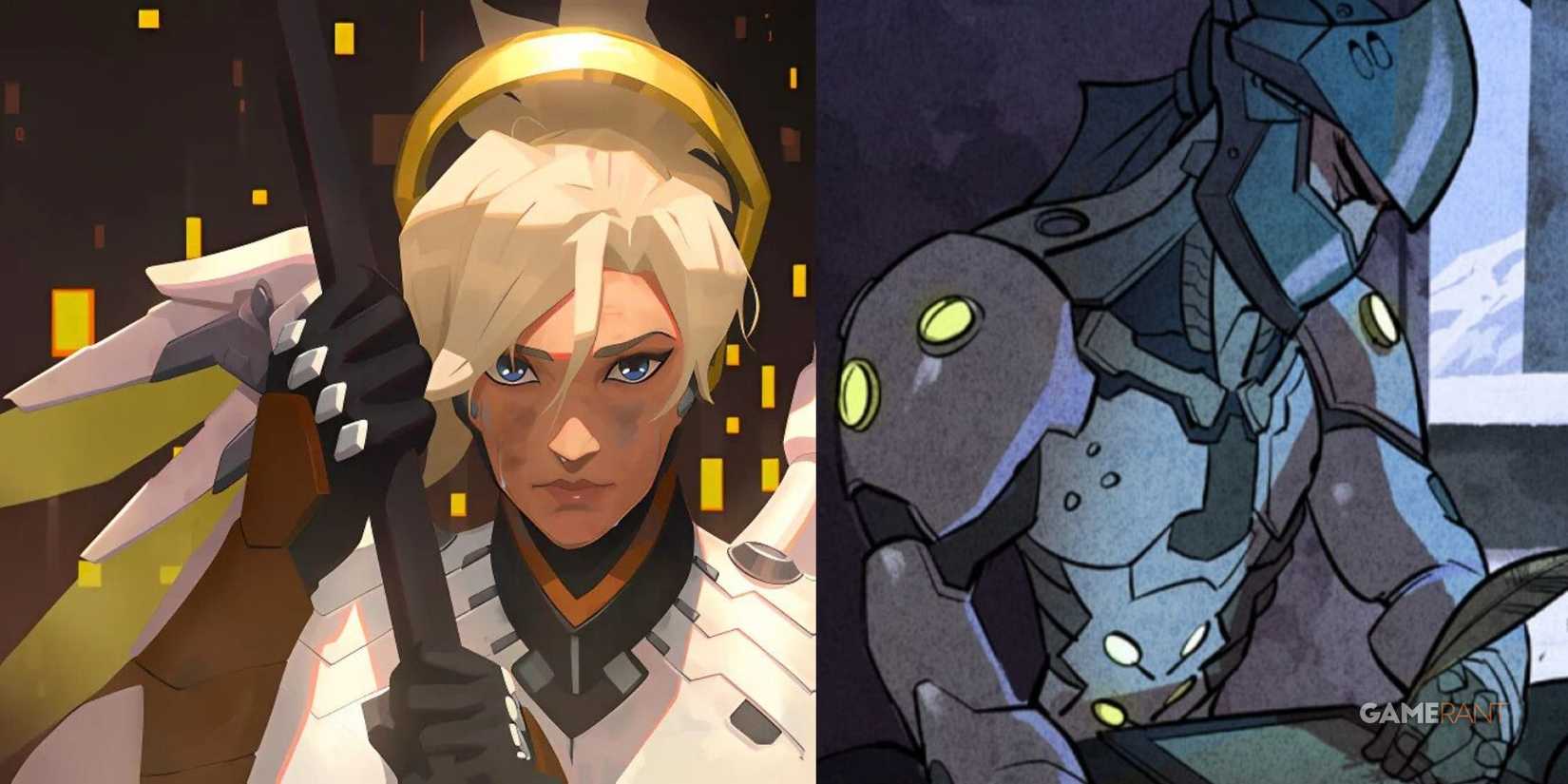 Mercy and Genji Overwatch 2