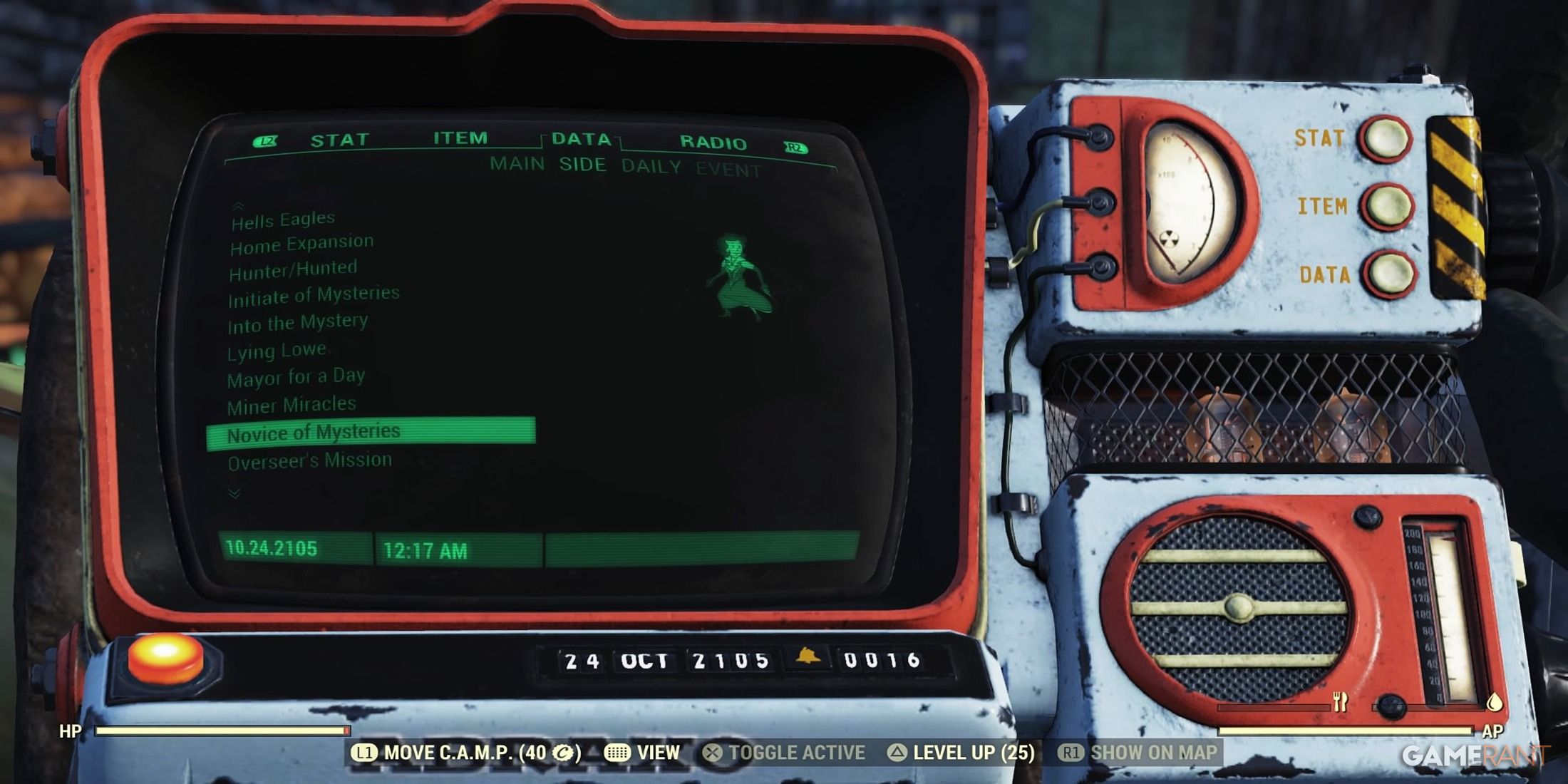 Mistress Questline In Fallout 76