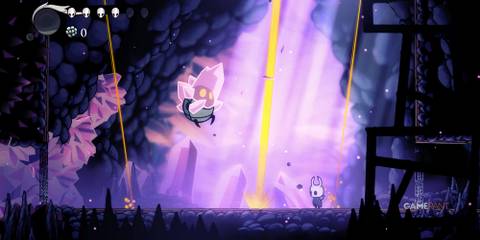 Hollow Knight: 20 Hardest Bosses, Ranked The Knight battes with the Enraged Guardian