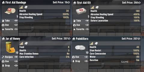 Healing Items In 7 Days To Die