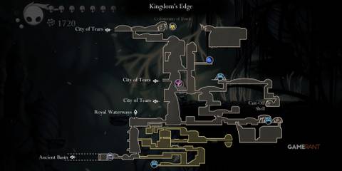Hollow Knight: 10 Tips To Make The Game Easier Hollow Knights map
