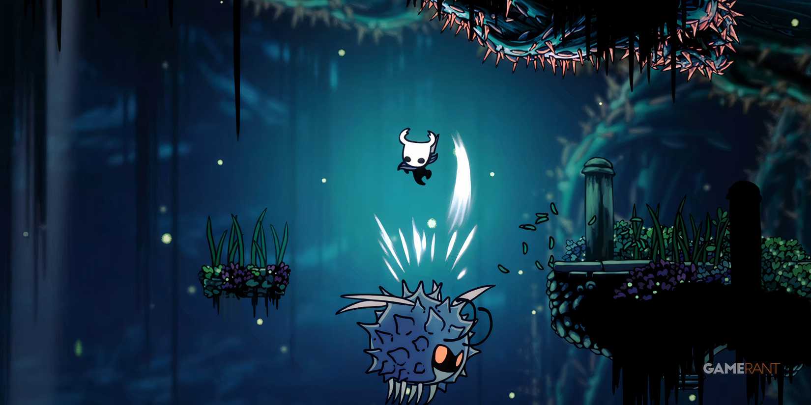 Hollow Knight: 10 Tips To Make The Game Easier The Knight pogo's off a flying bug in greenpath