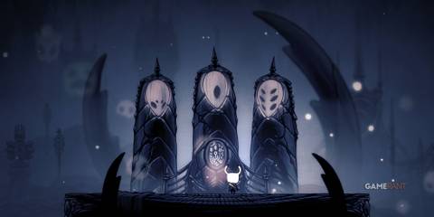 Hollow Knight: 10 Tips To Make The Game Easier The Knight looks at three statues
