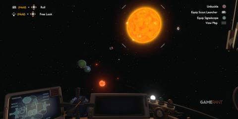 7 Science Fiction Games That Use Actual Science flying away from the solar system