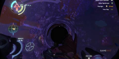 7 Science Fiction Games That Use Actual Science Falling into a black hole in Brittle Hollow