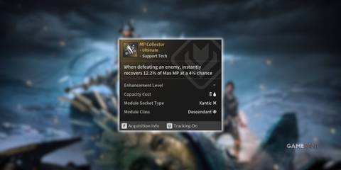 MP Collector Module Details in The First Descendant