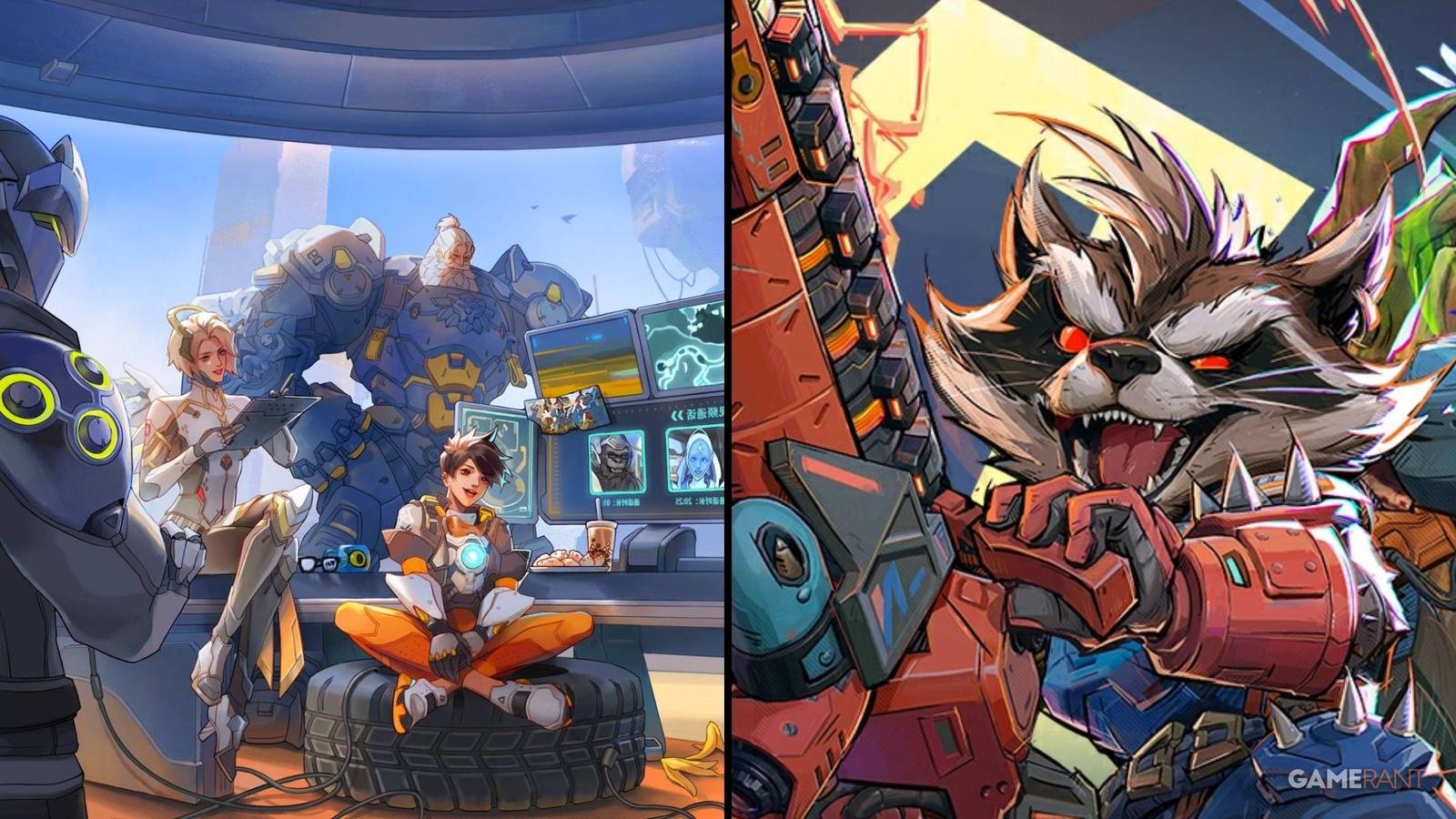 Overwatch 2 and Marvel Rivals