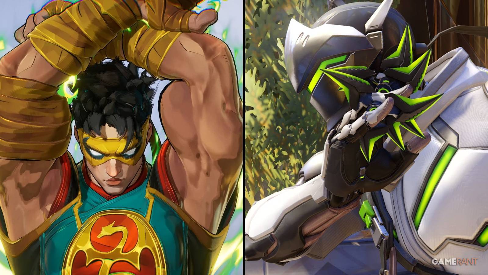 Overwatch Genji and Marvel Rivals Iron Fist