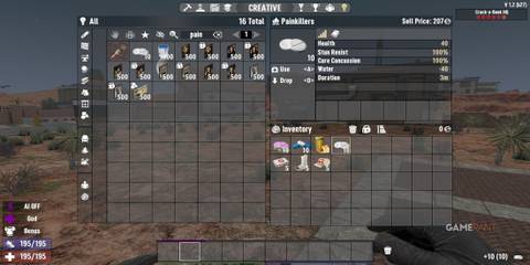 Painkillers IN 7 Days To Die