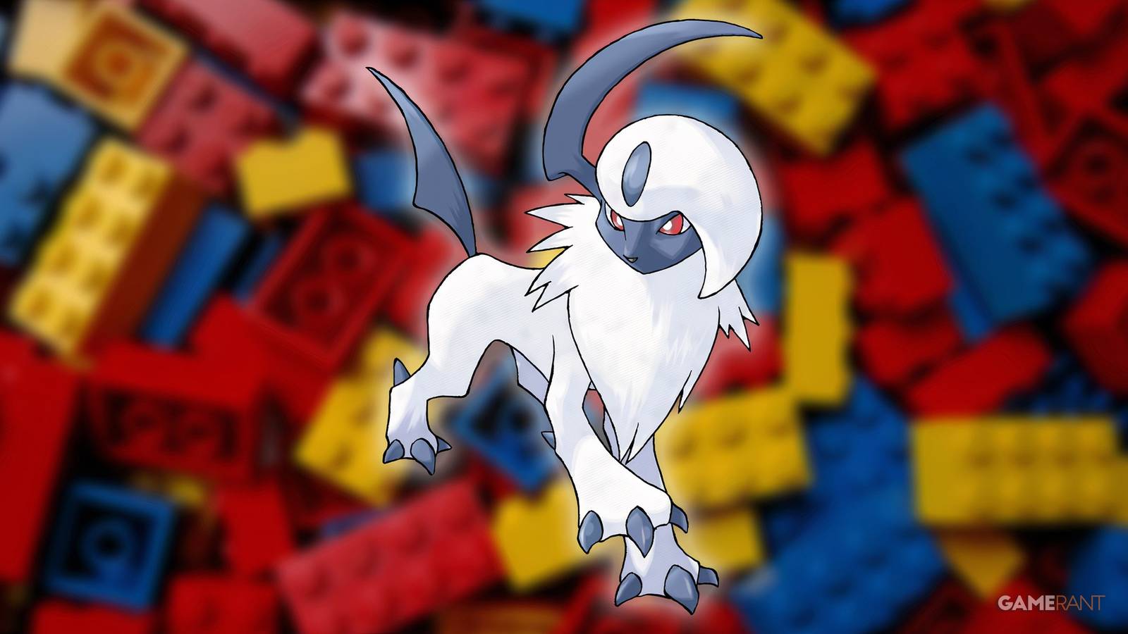 Pokemon fan builds Absol out of LEGO