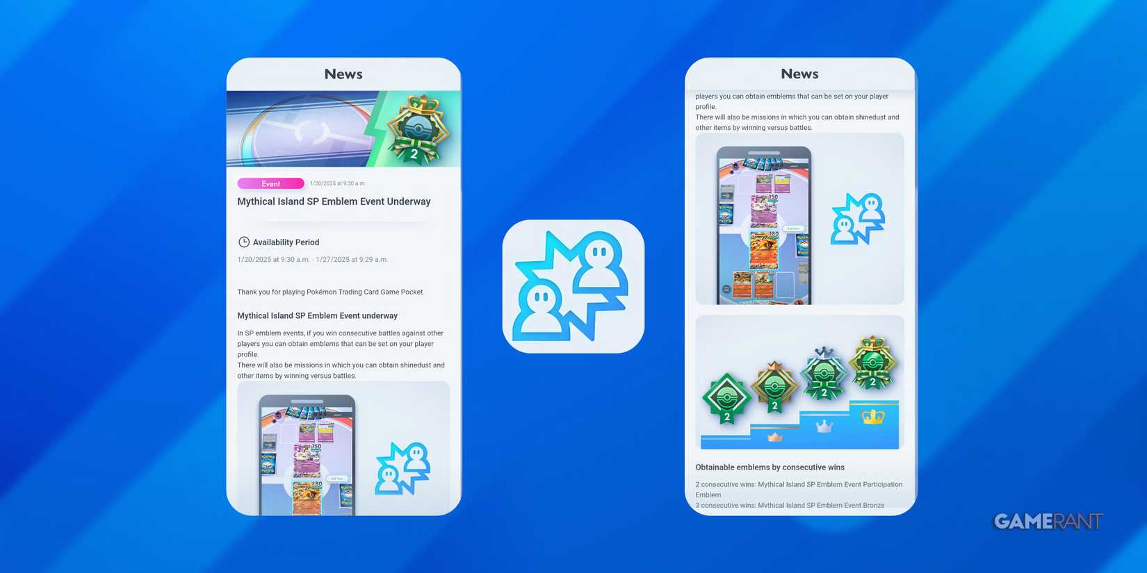 new sp emblem event details in pokemon tcg pocket.