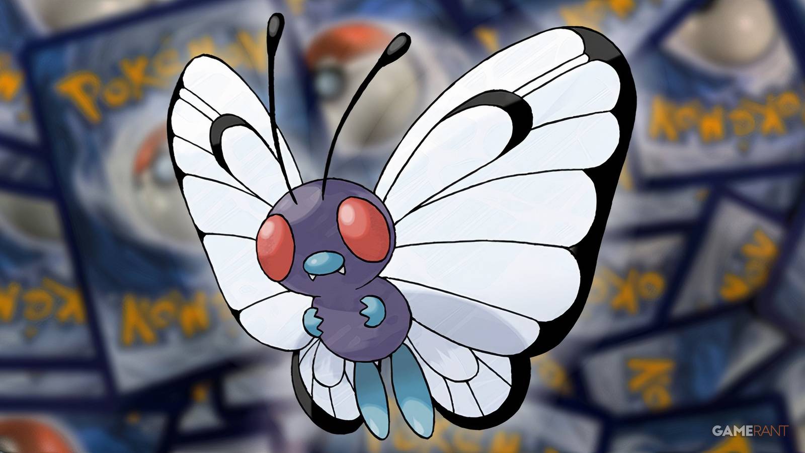 A Pokemon TCG fan designs a unique full-art Butterfree card