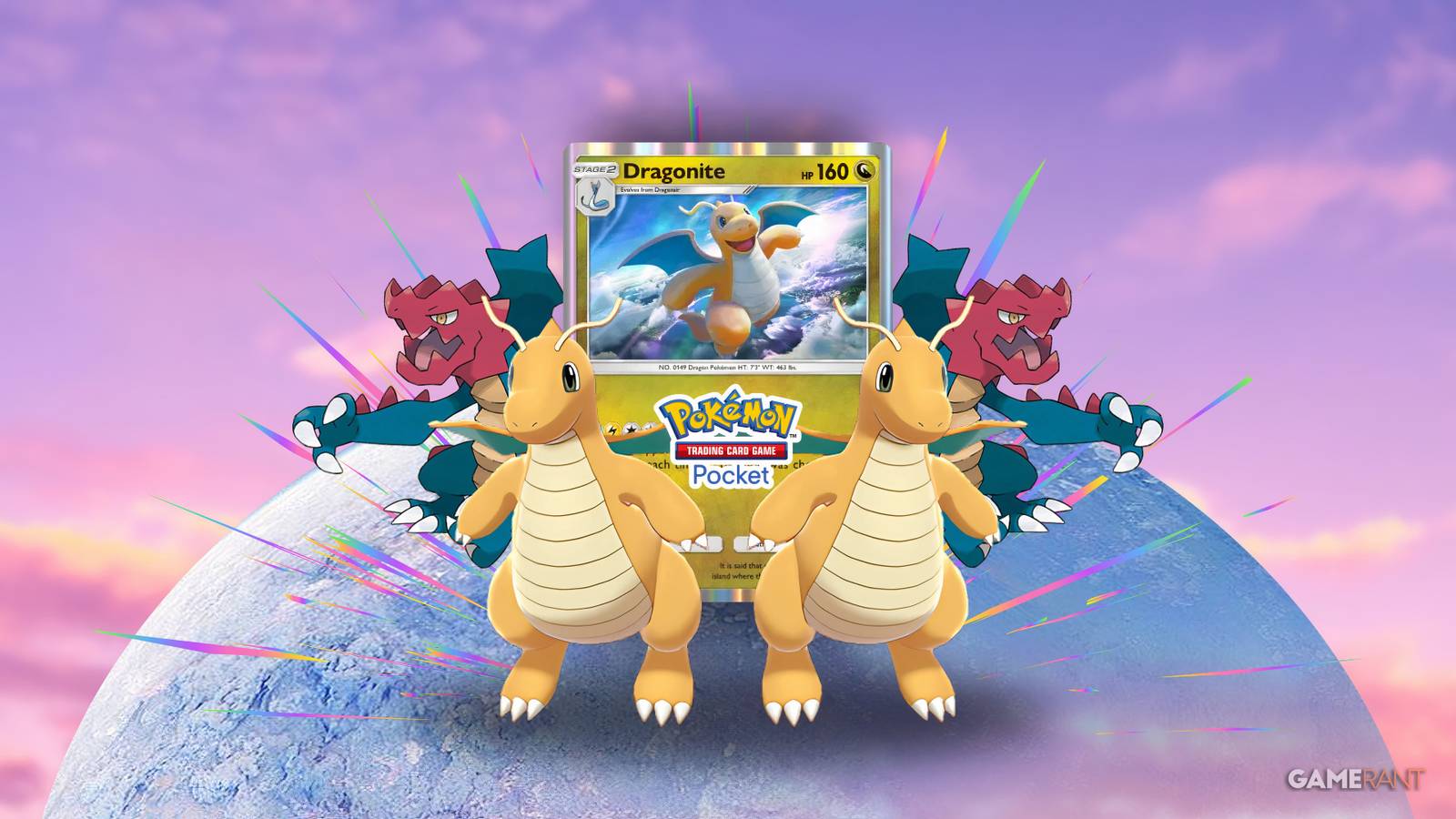 dragonite and druddigon in pokemon tcg pocket.