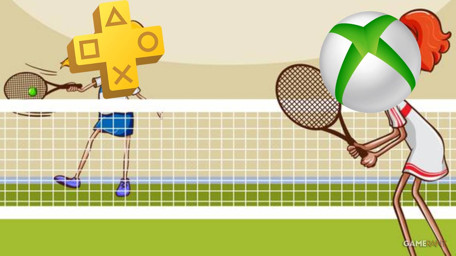 Ps Plus Xbox Game Pass Tennis Court