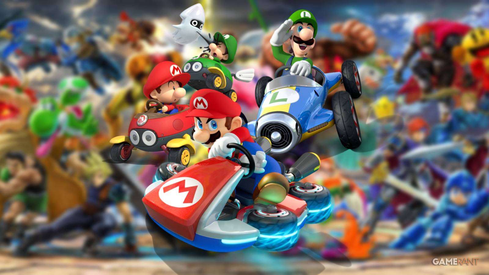 Smash Bros Ultimate Mario Kart Crossovers