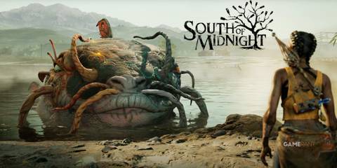 South of Midnight reveal trailer still frame big fish with game logo 2x1 composite