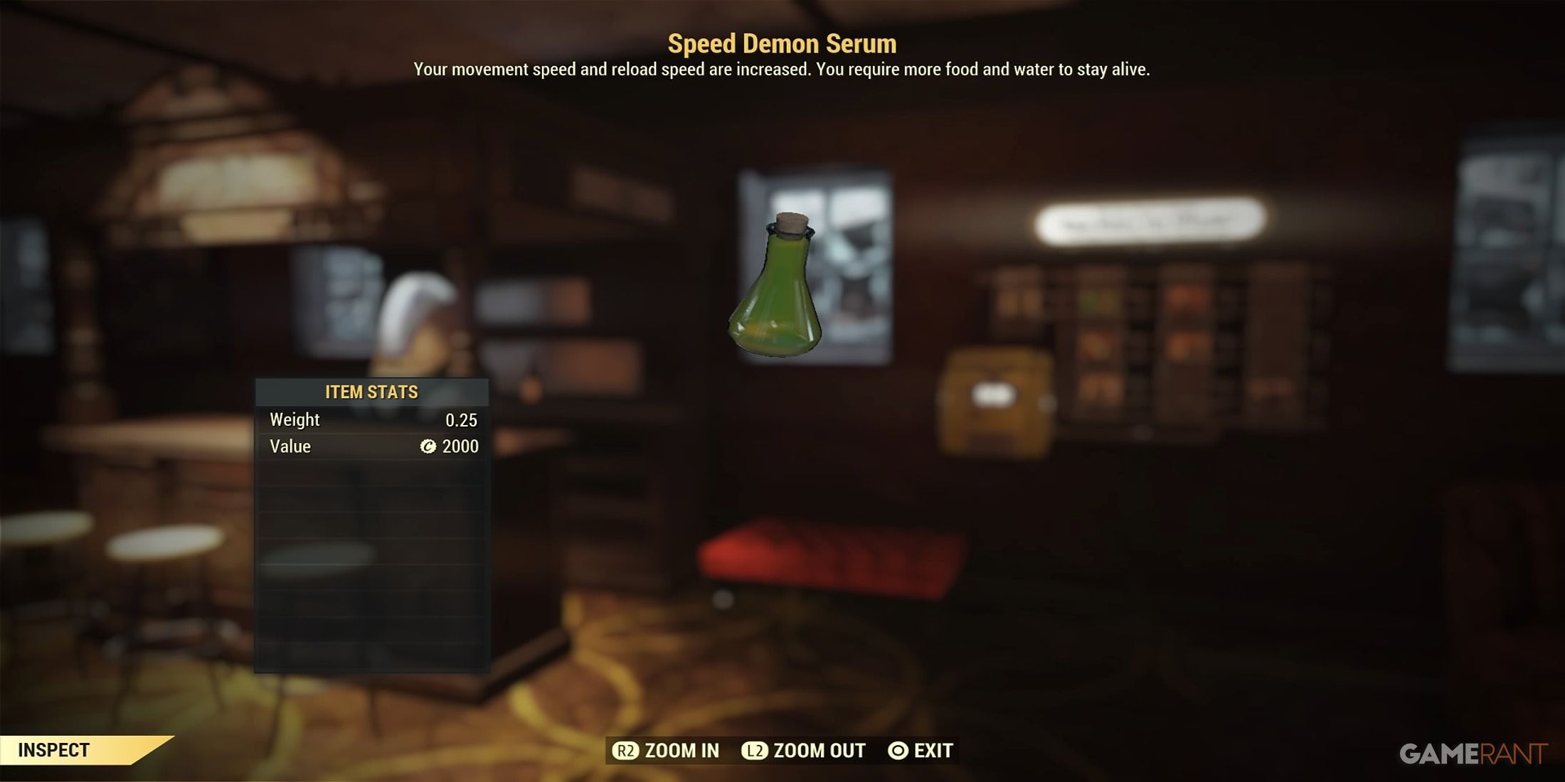 Speed Demon Mutation Fallout 76