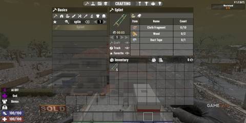 Splints In 7 Days To Die