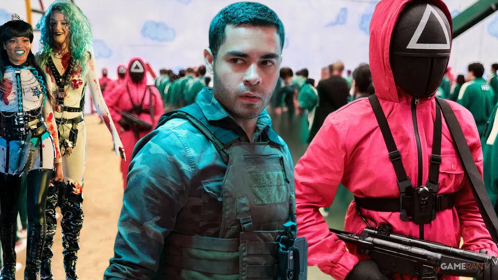 squid game the purge similarities