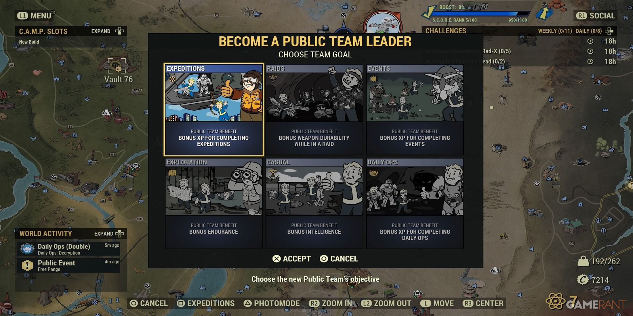 Teams In Fallout 76