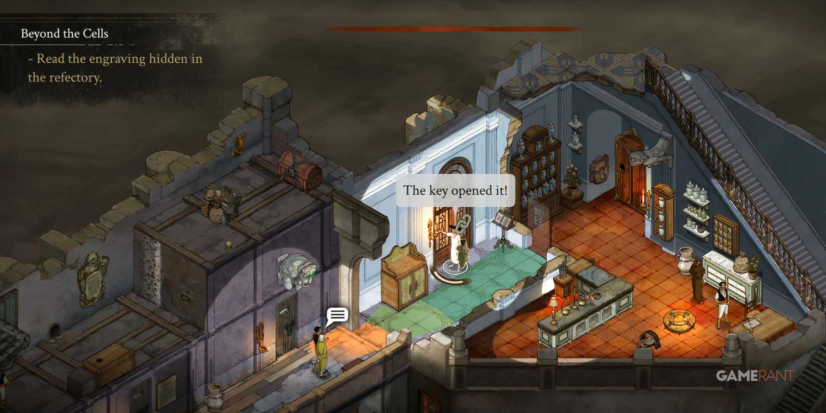 stone of madness chapter one saint jerome beyond cells puzzle step one.