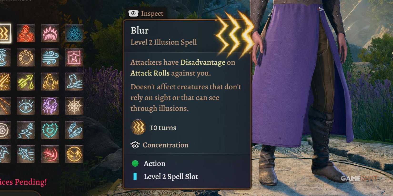 Blur in Baldur's Gate 3
