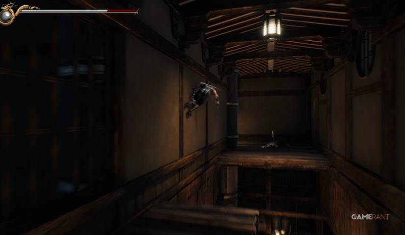 wall run ninja gaiden 2 black